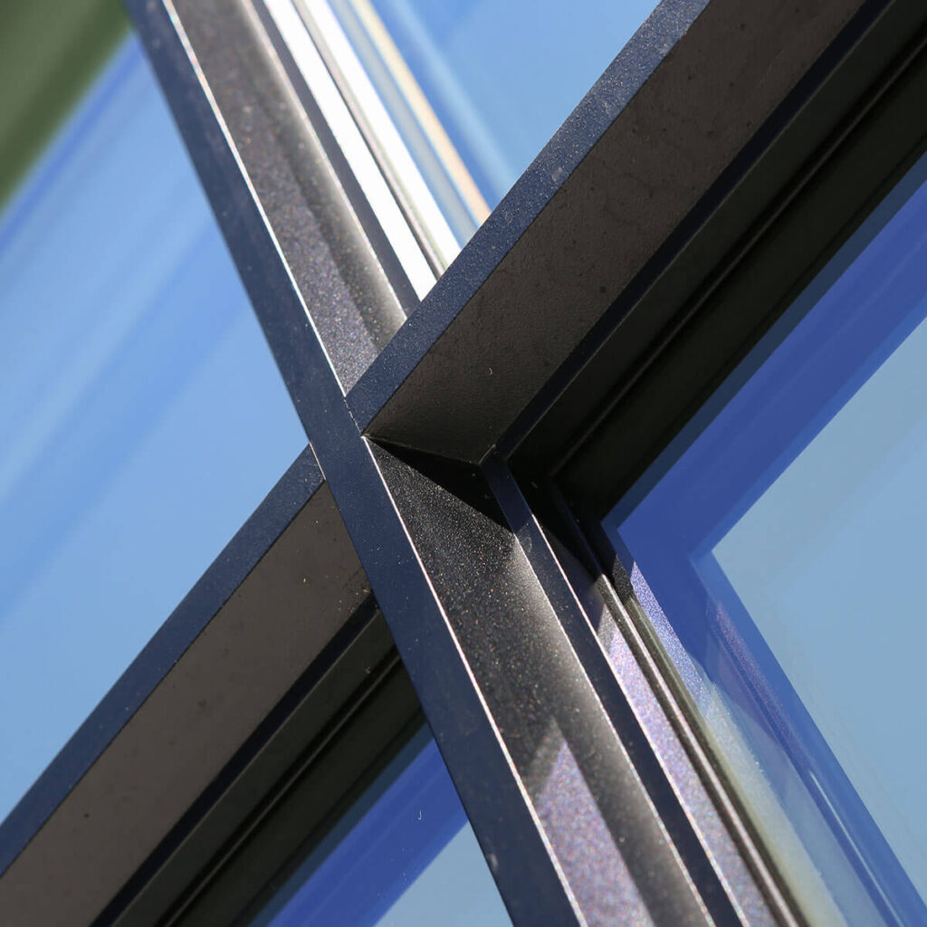 steellook profielen sl38 van reynaers aluminium in veranda